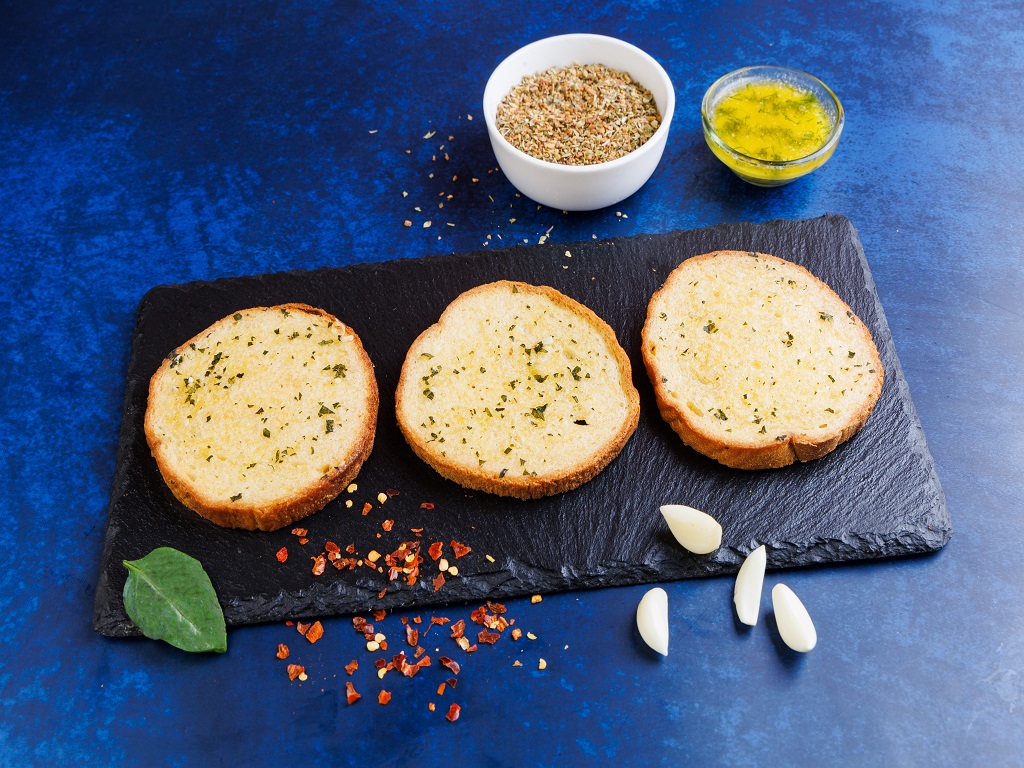 plain garlic bread